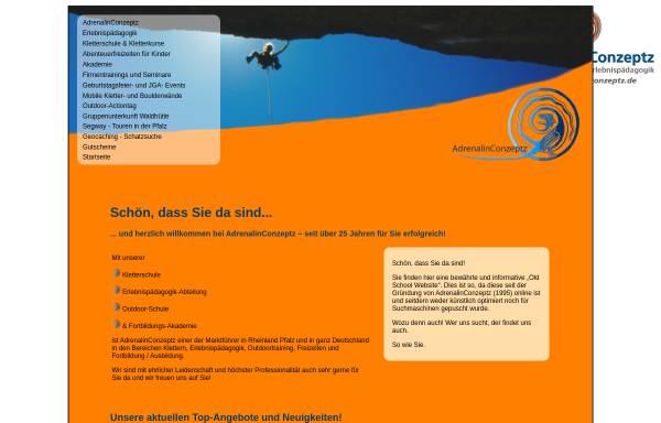 Vorschau von www.adrenalinconzeptz.de, AdrenalinConzeptz