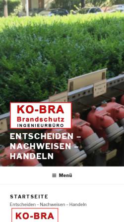 Vorschau der mobilen Webseite www.ko-bra.de, Ko-Bra und Partner GbR