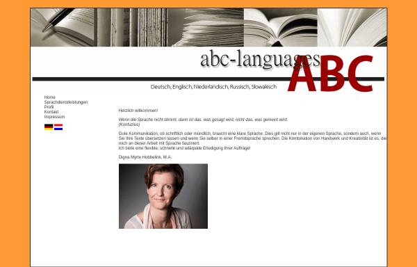 Vorschau von www.abc-languages.de, Digna Myrte Hobbelink