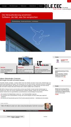 Vorschau der mobilen Webseite www.bletec.de, BleTec Software GmbH