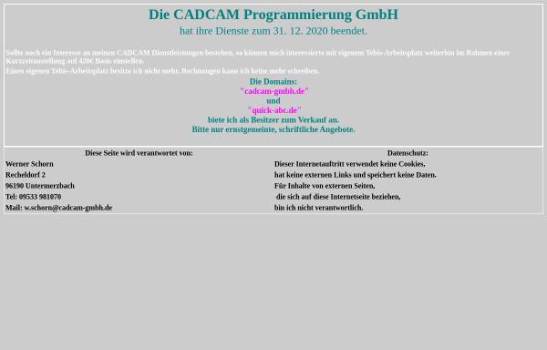 CAD CAM Programmierung GmbH