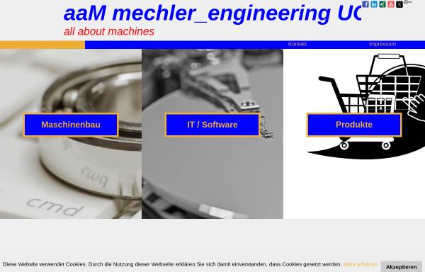 Vorschau von www.aam-mechler-engineering.de, aaM mechler_engineering UG (haftungsbeschränkt)