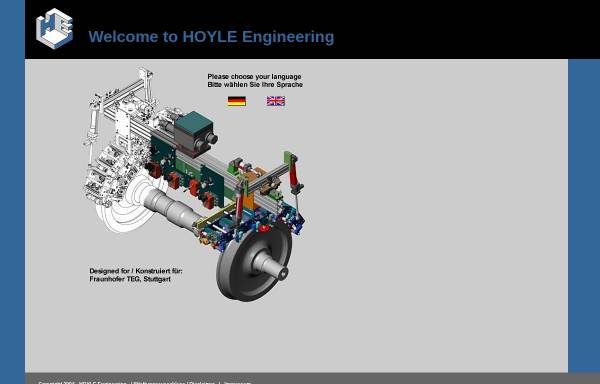 Vorschau von www.hoyle-engineering.de, Hoyle Engineering