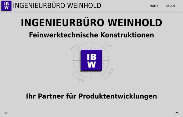 Vorschau von ibw-konstruktion.de, Weinhold