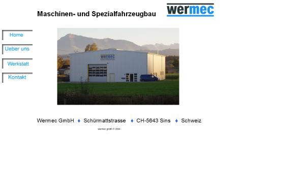 Vorschau von www.wermec.ch, Wermec GmbH