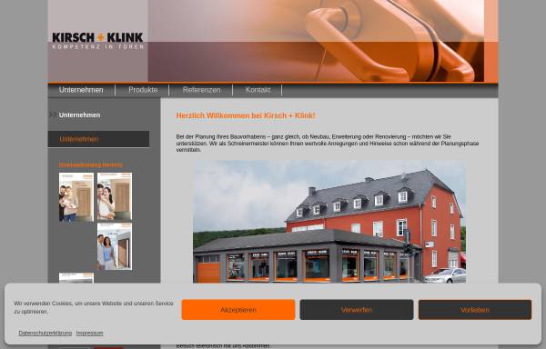 Vorschau von www.kirschundklink.de, Kirsch und Klink GmbH & Co.KG