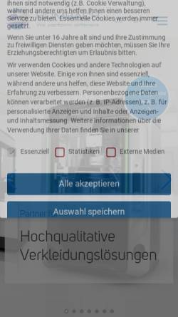 Vorschau der mobilen Webseite www.kunststoff-spezial.de, Hunting Heads Executive Search International