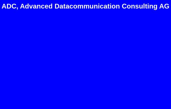 ADC Advanced Datacommunication Consulting AG