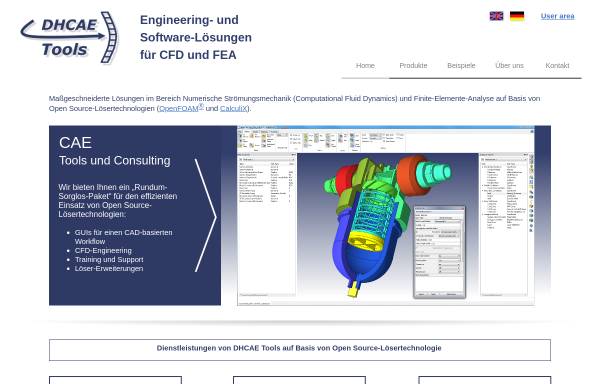 Vorschau von www.dhcae.de, Dr. Heck Consulting and Engineering, Inh. Dr. Ulrich Heck