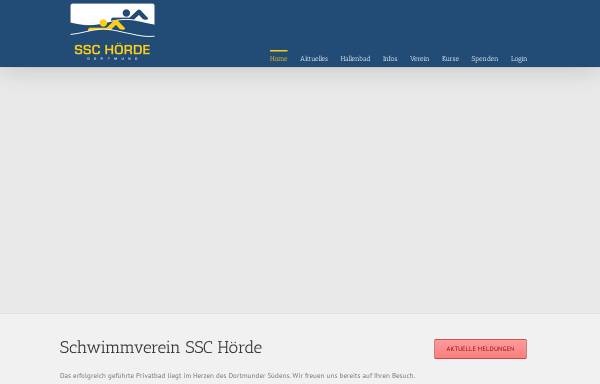 Vorschau von www.ssc-hoerde.de, SSC-Hoerde 54/58 e.V.