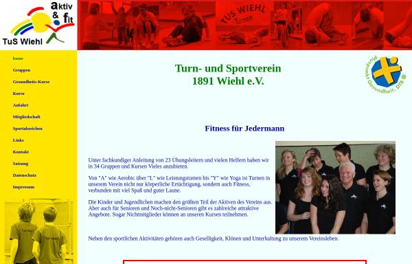 Vorschau von www.tus-wiehl.de, Turn- und Sportverein Wiehl e.V. - Schwimmabteilung