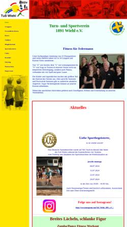 Vorschau der mobilen Webseite www.tus-wiehl.de, Turn- und Sportverein Wiehl e.V. - Schwimmabteilung