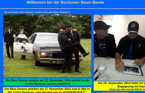 Vorschau von www.bochumerbluesbande.de, Bochumer Blues Bande