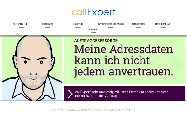 Vorschau von www.callexpert.ch, CallExpert GmbH