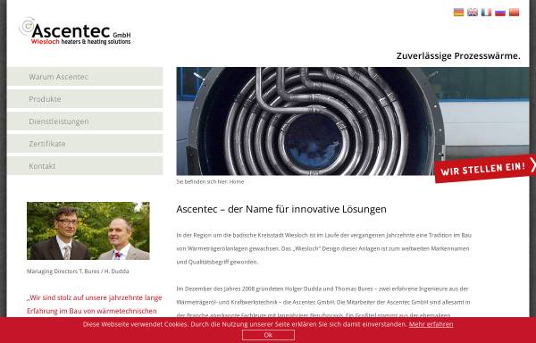 Vorschau von www.ascentec.de, Ascentec GmbH