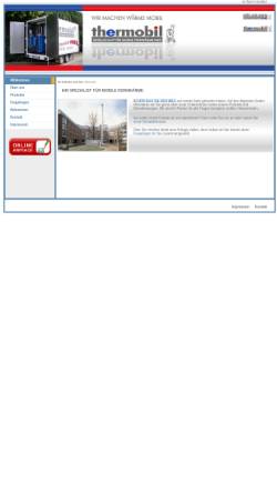 Vorschau der mobilen Webseite www.thermobil-viersen.de, thermobil, Gesellschaft für mobile Fernwärme mbH