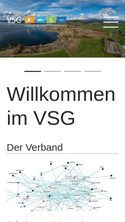 Vorschau der mobilen Webseite www.greifenseeschutz.ch, Verband zum Schutze des Greifensees VSG