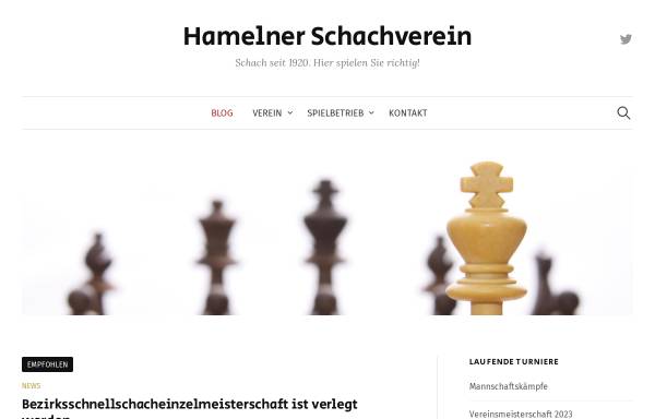 Vorschau von www.hamelnerschachverein.de, Hamelner Schachverein e.V.