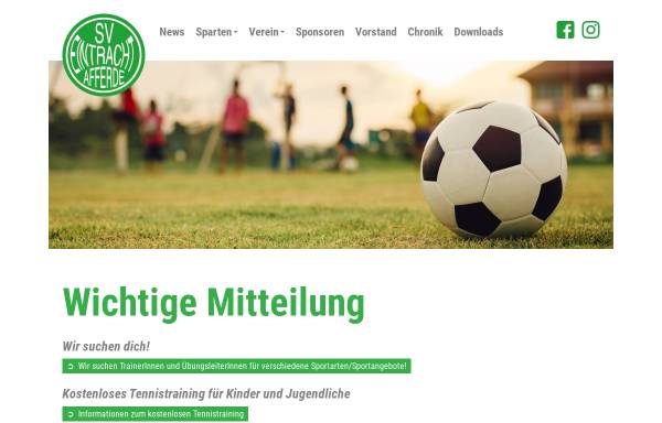 Vorschau von www.sve-afferde.de, SV Eintracht Afferde 06 e.V.