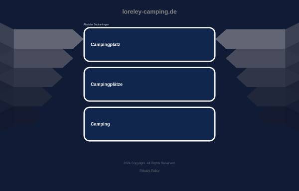 Vorschau von www.loreley-camping.de, Loreley Camping
