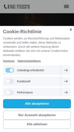 Vorschau der mobilen Webseite www.schatz-ofenbau.de, Schatz Ofenbau
