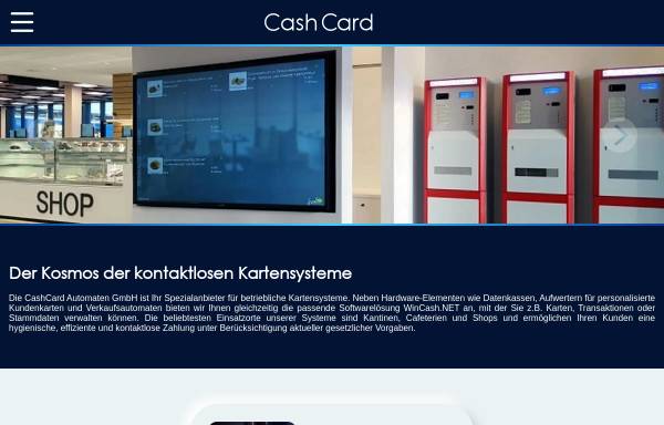Vorschau von www.cashcard.de, CashCard Automaten GmbH