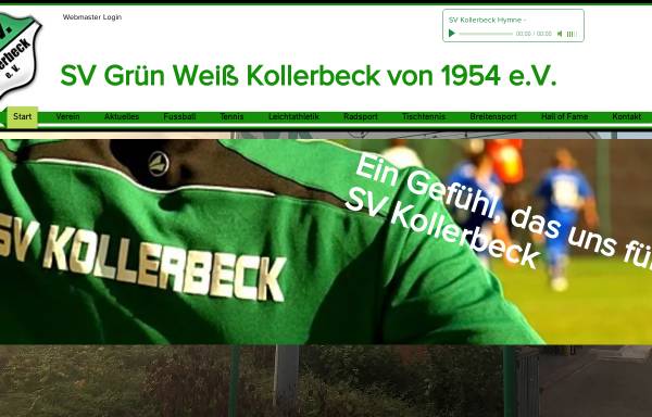Vorschau von sv-kollerbeck.de, SV Grün-Weiß Kollerbeck von 1954 e.V.