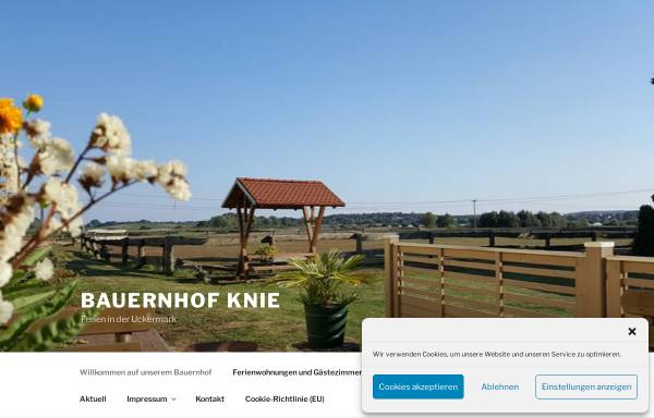 Vorschau von www.bauernhof-knie.de, Bauernhof Knie