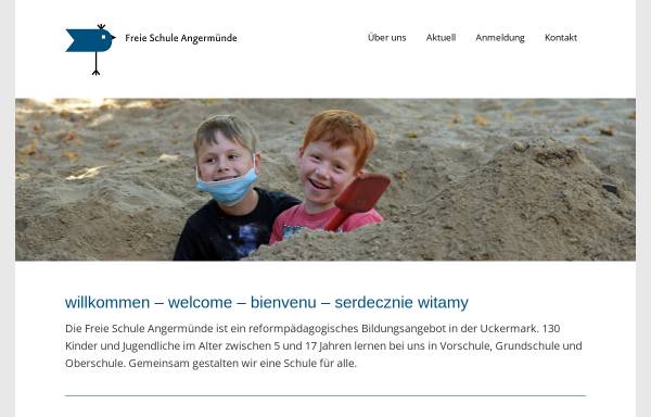 Vorschau von www.freie-schule-angermuende.de, Freie Schule Angermünde