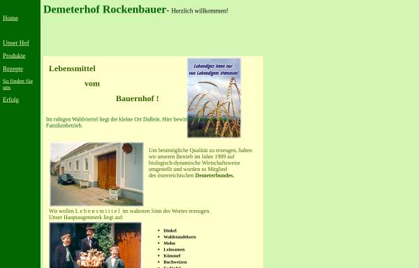 Demeterhof Rockenbauer