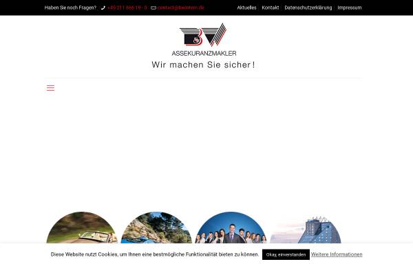 Vorschau von www.b-und-w-online.de, B und W Assekuranzmakler GmbH