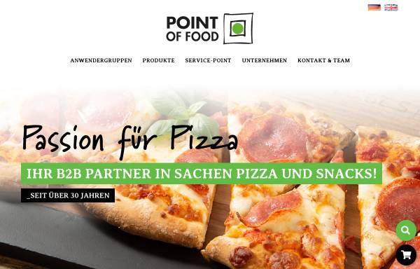 Vorschau von point-of-food.de, Point of Food Lebensmittelvertriebsgesellschaft mbH