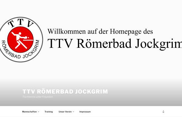 Vorschau von www.ttv-jockgrim.de, TTV Römerbad Jockgrim