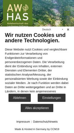 Abfallwirtschaft des Landkreises Haßberge