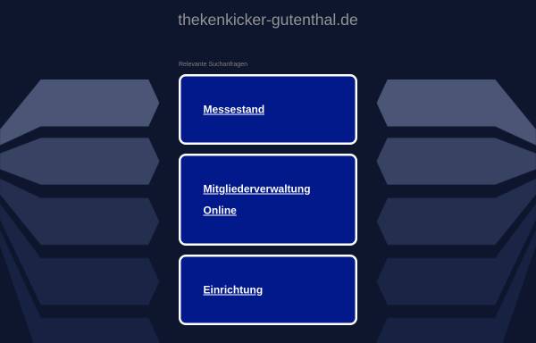 Vorschau von www.thekenkicker-gutenthal.de, Thekenkicker Gutenthal