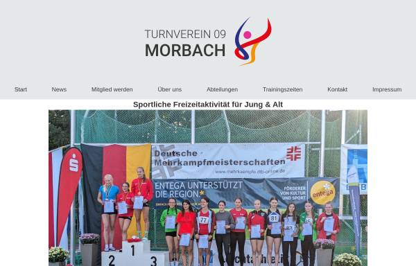Vorschau von www.turnverein-09-morbach.de, Turnverein 09 Morbach e.V.