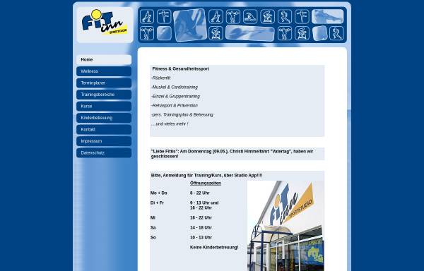 Vorschau von www.fit-inn-pruem.de, Fit Inn Prüm