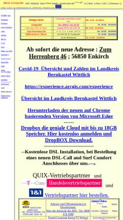 Vorschau der mobilen Webseite www.moselnet.de, Bartz Computer Shop