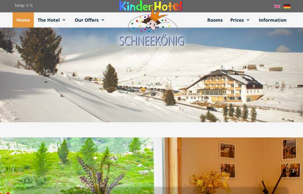 Vorschau von www.schneekoenig.at, Familien-Hotel Schneekönig