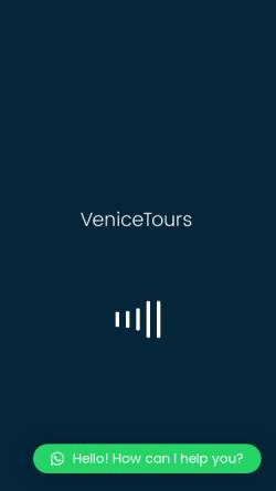 Vorschau der mobilen Webseite www.venicetours.it, Venice Tours