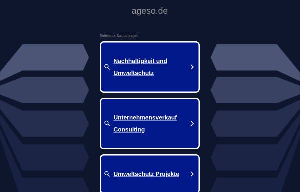 Vorschau von www.ageso.de, Klaus Stratmann - Ageso-Korrosionsschutz
