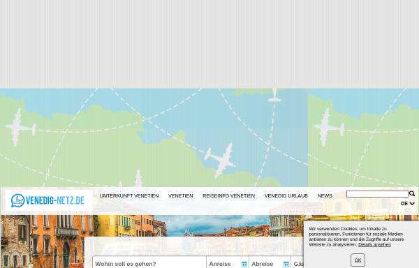 Vorschau von www.venedig-netz.de, Venedig Netz