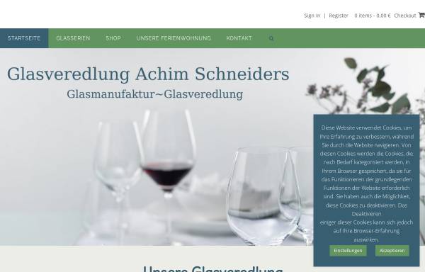 Glasveredlung Achim Schneiders