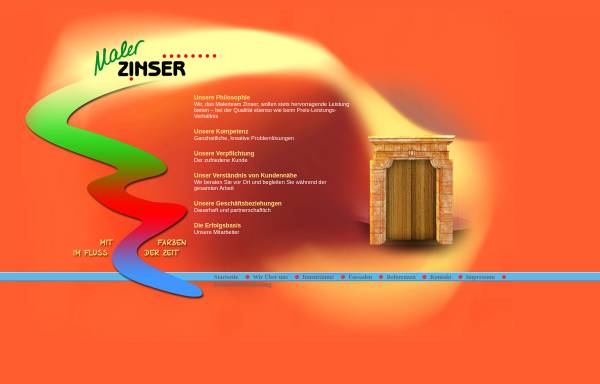 Vorschau von www.maler-zinser.de, Maler Zinser