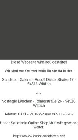 Vorschau der mobilen Webseite www.nostalgielaedchen.de, Nostalgie Lädchen
