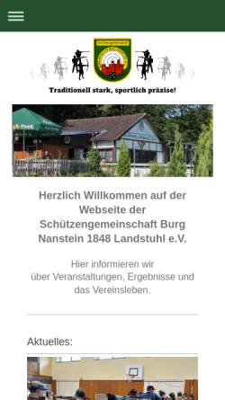 Schützengemeinschaft Burg Nanstein 1848 Lanstuhl e.V.