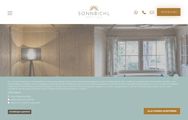 Vorschau von www.sonnbichl.it, Hotel Sonnbichl