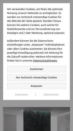 Vorschau der mobilen Webseite www.awws.de, Augustin Haustechnik GmbH
