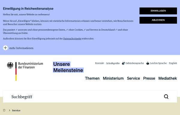 Vorschau von www.bundesfinanzministerium.de, GDPdU, Grundsätze zum Datenzugriff und zur Prüfbarkeit digitaler Unterlagen