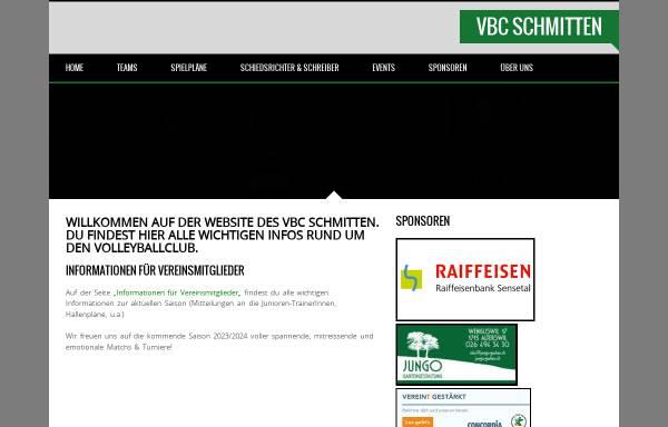 Vorschau von www.vbc-schmitten.ch, Volleyball Club Schmitten
